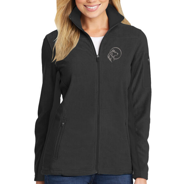 Port Authority® Ladies Summit Fleece Full-Zip Jacket - Embroidered Logo Thumbnail