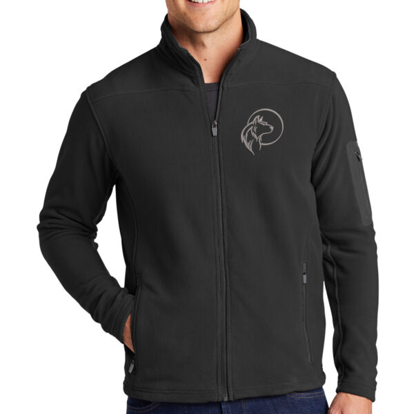 Port Authority® Summit Fleece Full-Zip Jacket - Embroidered Logo Thumbnail