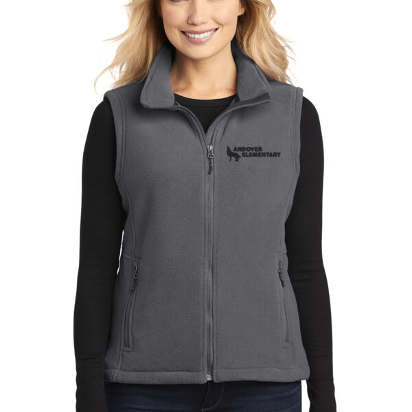 Port Authority® Ladies Value Fleece Vest - Embroidered Logo Thumbnail