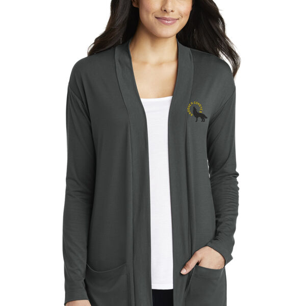 Port Authority ® Ladies Concept Long Pocket Cardigan - Embroidered Logo Thumbnail