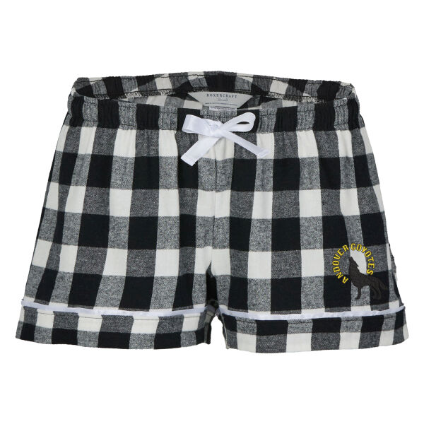 Boxercraft - Women's Flannel Shorts - Embroidered Logo Thumbnail