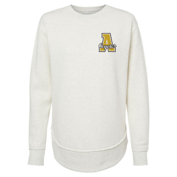 LAT - Women's Weekend Fleece Sweatshirt - Embroidered Logo Thumbnail