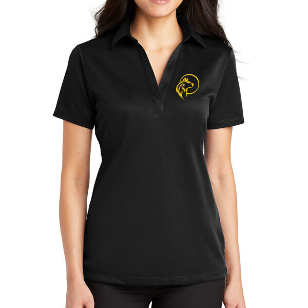 Port Authority® Ladies Silk Touch™ Performance Polo - Embroidered Logo Thumbnail