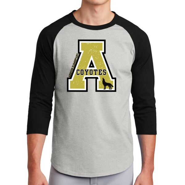 Sport-Tek® Colorblock Raglan Jersey - Printed Logo Thumbnail