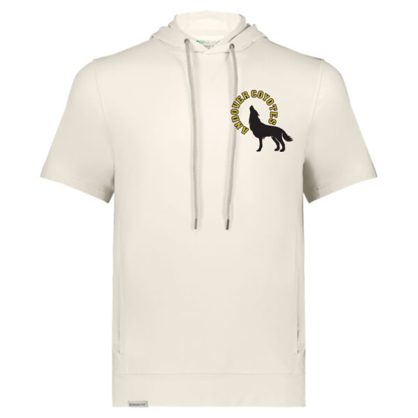 Holloway - Eco Revive™ Youth Ventura Soft Knit Short Sleeve Hoodie - Printed Logo Thumbnail