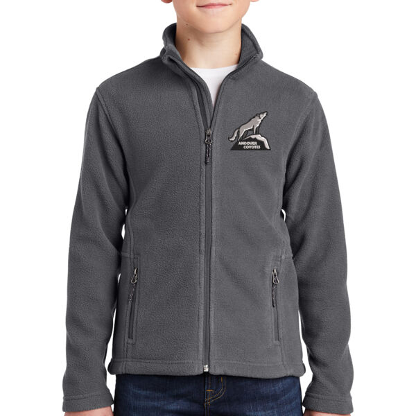 Port Authority® Youth Value Fleece Jacket - Embroidered Logo Thumbnail