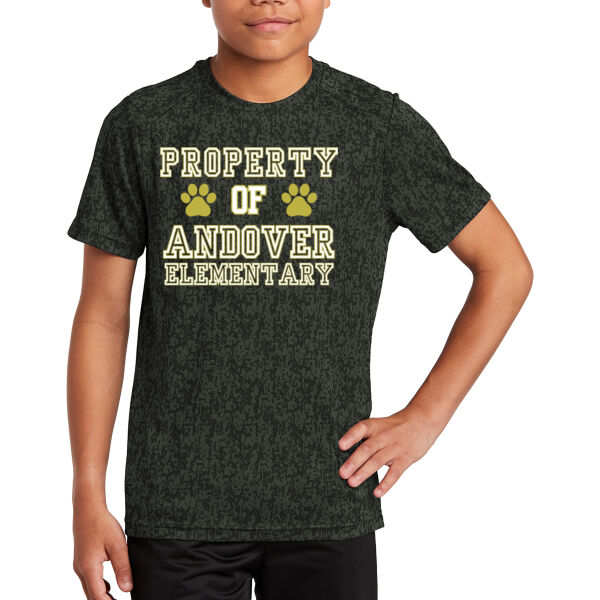 Sport-Tek ® Youth Digi Camo Tee - Printed Logo Thumbnail