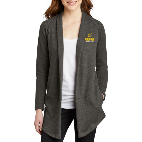 Port Authority® Ladies Interlock Cardigan - Embroidered Logo Thumbnail
