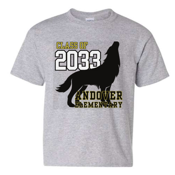 YOUTH - Andover Elementary - Class of 2033 Shirt Thumbnail