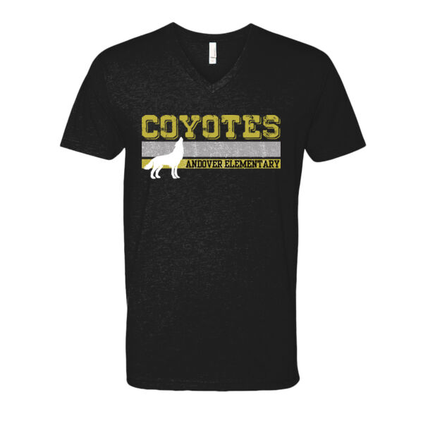 Next Level Unisex CVC V-Neck T-Shirt - Printed Logo Thumbnail