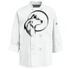 Eight Knot Button Chef Coat with Thermometer Pocket Thumbnail