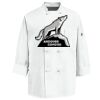 Eight Knot Button Chef Coat with Thermometer Pocket Thumbnail