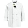 Eight Knot Button Chef Coat with Thermometer Pocket Thumbnail