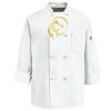 Eight Knot Button Chef Coat with Thermometer Pocket Thumbnail
