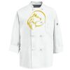 Eight Knot Button Chef Coat with Thermometer Pocket Thumbnail
