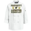 Eight Knot Button Chef Coat with Thermometer Pocket Thumbnail