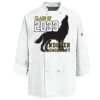 Eight Knot Button Chef Coat with Thermometer Pocket Thumbnail