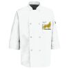 Button Chef Coat with Thermometer Pocket Thumbnail