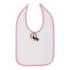 Infant Contrast Trim Premium Jersey Bib Thumbnail