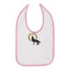 Infant Contrast Trim Premium Jersey Bib Thumbnail