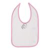 Infant Contrast Trim Premium Jersey Bib Thumbnail