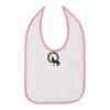 Infant Contrast Trim Premium Jersey Bib Thumbnail