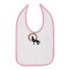 Infant Contrast Trim Premium Jersey Bib Thumbnail
