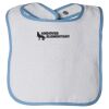 Infant Contrast Trim Terry Bib Thumbnail