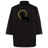 Ten Pearl Button Black Chef Coat Thumbnail