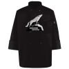 Ten Pearl Button Black Chef Coat Thumbnail