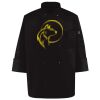 Ten Pearl Button Black Chef Coat Thumbnail
