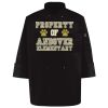 Ten Pearl Button Black Chef Coat Thumbnail
